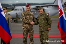 Zahranin nvteva Nelnka Generlneho tbu Slovinskej republiky na Slovensku