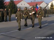 Slvnostn nstup pri prleitosti Da  raketovho vojska a delostrelectva